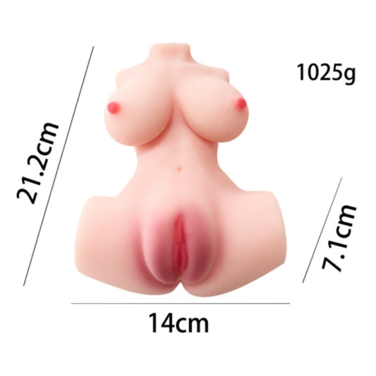 Male toys Forked leg doll Wearing a chest gives a real, realistic and authentic feeling Weight 1025g
